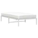 Vidaxl bedframe metaal wit 107x203 cm