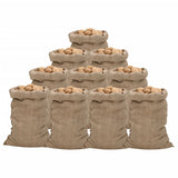 Vidaxl Jute -Taschen 10 Stück 340 g m² 60x105 cm 100% Jute