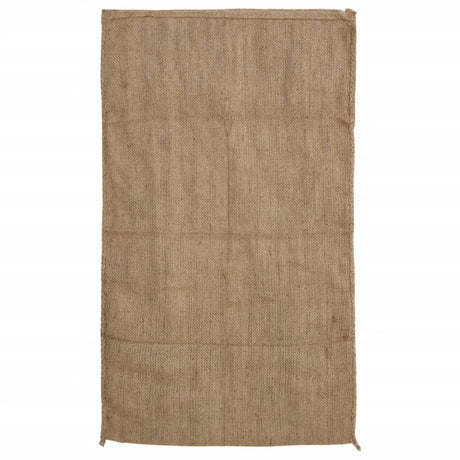 VidaXL Jutebeutel 10 Stück 340 g m² 60x105 cm 100 % Jute