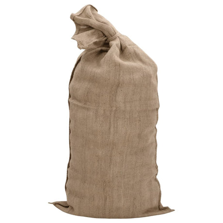 VidaXL Jutebeutel 10 Stück 65x135 cm 100% Jute 340 g m²