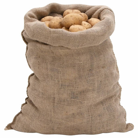 Vidaxx Jutebeutel 30 Stück 220 g m² 60x105 cm 100 % Jute