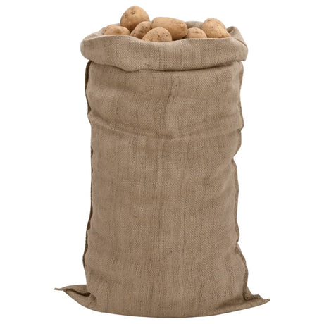 Vidaxx Jutebeutel 30 Stück 340 g m² 65x135 cm 100 % Jute