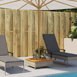 Vidaxx Sonnenschirmständerabdeckung 70x70x25 cm Polyrattan Akazienholz grau