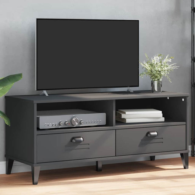 Vidaxl tv-meubel viken bewerkt hout antracietgrijs