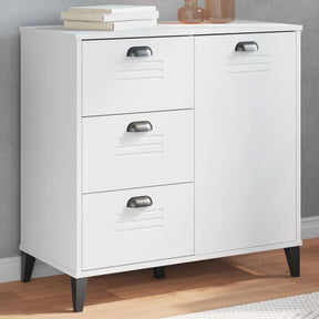 Vidaxl dressoir viken 80x40x80 cm bewerkt hout wit
