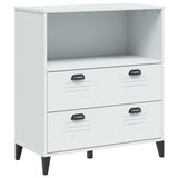 Vidaxl boekenkast viken 80x40x90 cm bewerkt hout wit