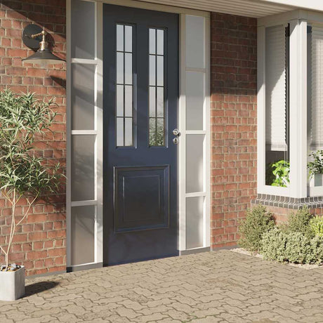 Vidaxx Fensterfolie statisch 45x500 cm PVC mattgrau