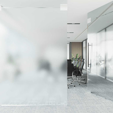 Vidaxx Fensterfolie statisch 45x500 cm PVC mattgrau
