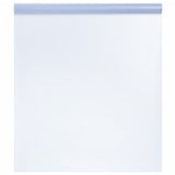 Vidaxx Fensterfolie statisch mattgrau 45 x 2000 cm PVC