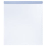 Vidaxx Fensterfolie statisch mattgrau 60 x 500 cm PVC