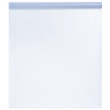 Vidaxx Fensterfolie statisch mattgrau 60 x 2000 cm PVC