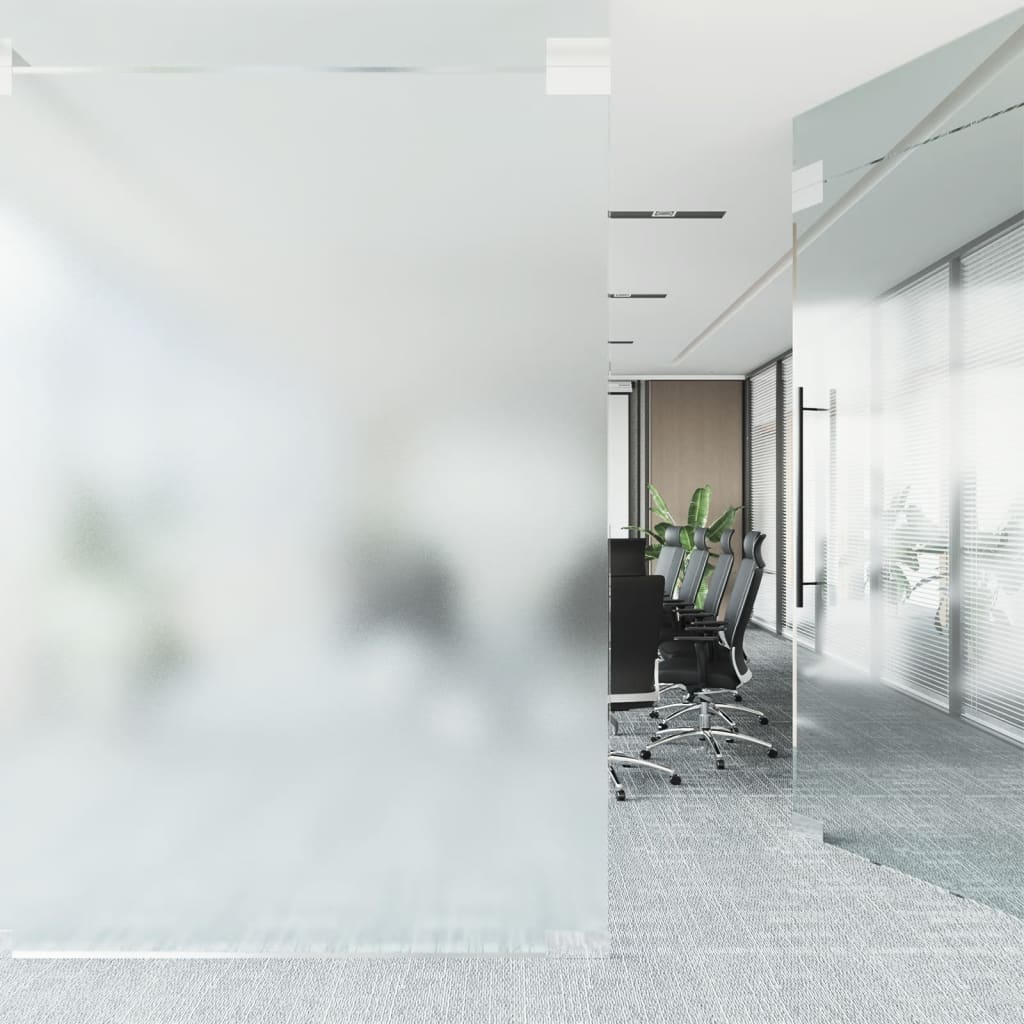 Vidaxx Fensterfolie statisch mattgrau 60 x 2000 cm PVC