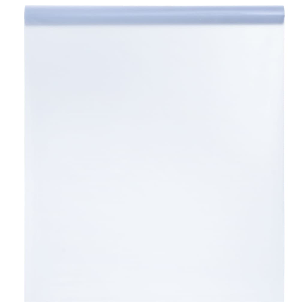 Vidaxx Fensterfolie statisch mattgrau 90 x 1000 cm PVC