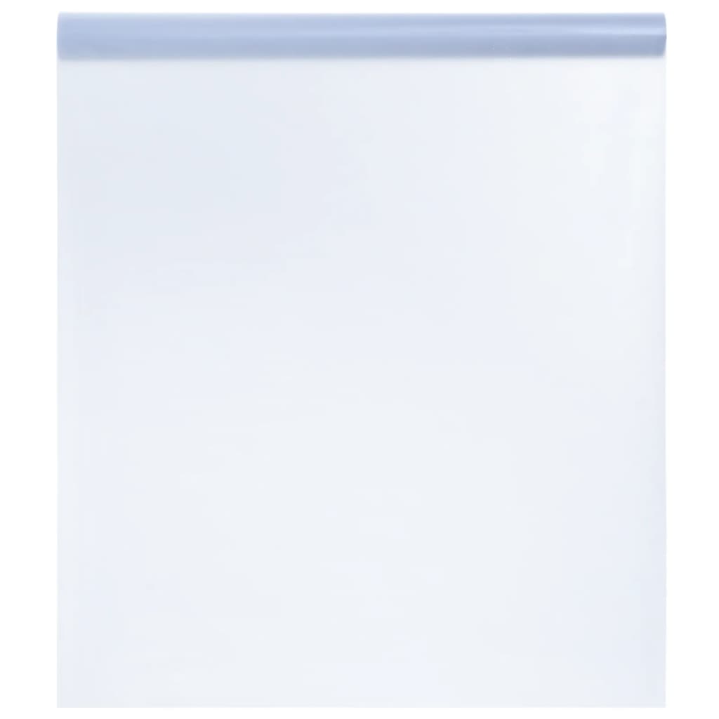 Vidaxx Fensterfolie statisch mattgrau 90 x 2000 cm PVC