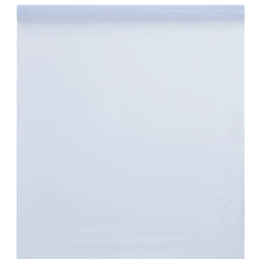 Vidaxx Fensterfolie statisch mattweiß 45x500 cm PVC