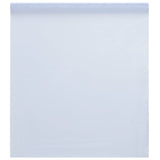 Vidaxx Fensterfolie statisch mattweiß 45x1000 cm PVC