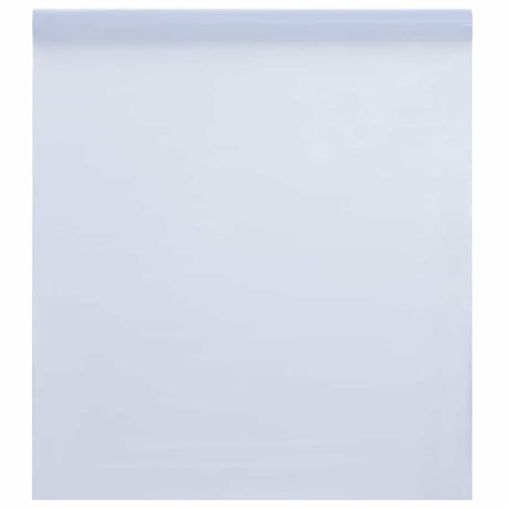 Vidaxx Fensterfolie statisch mattweiß 60x500 cm PVC