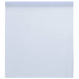 Vidaxx Fensterfolie statisch mattweiß 90x500 cm PVC