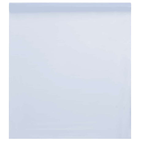 Vidaxx Fensterfolie statisch mattweiß 90x2000 cm PVC