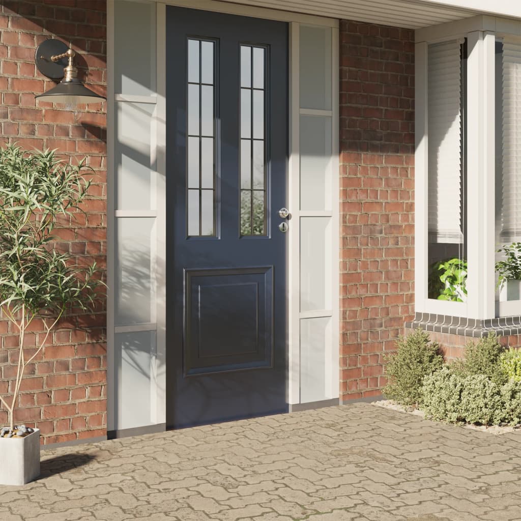 Vidaxx Fensterfolie statisch mattweiß 90x2000 cm PVC