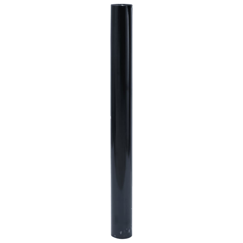 Vidaxx Fensterfolie statisch mattschwarz 45 x 1000 cm PVC