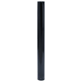 Vidaxx Fensterfolie statisch mattschwarz 45 x 2000 cm PVC