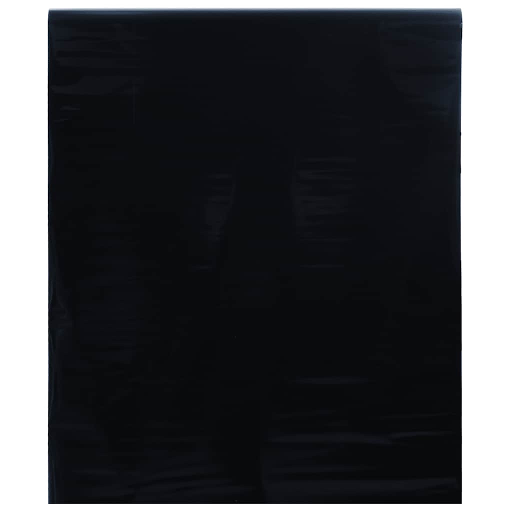 Vidaxx Fensterfolie statisch mattschwarz 60 x 1000 cm PVC