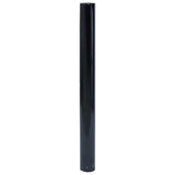 Vidaxx Fensterfolie statisch mattschwarz 90 x 1000 cm PVC