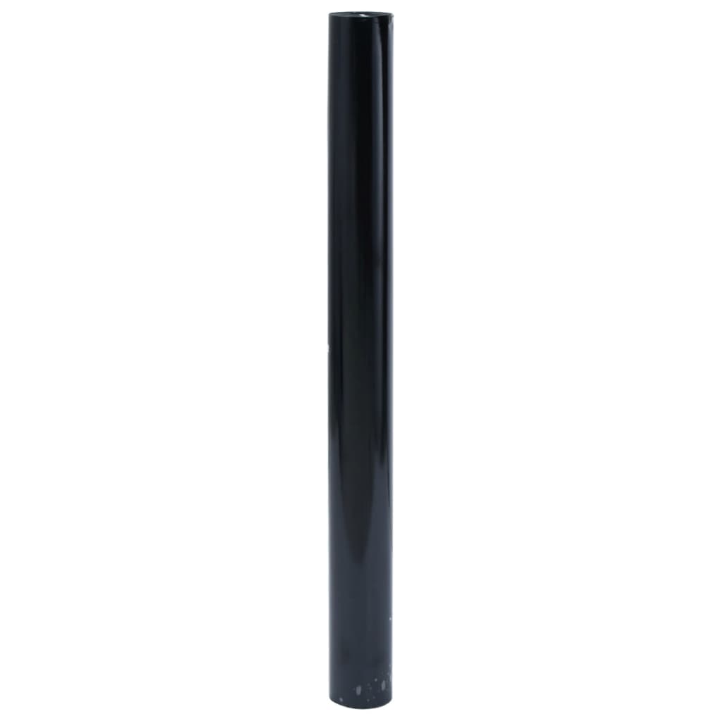 Vidaxx Fensterfolie statisch mattschwarz 90 x 2000 cm PVC