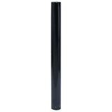 Vidaxx Fensterfolie statisch mattschwarz 90 x 2000 cm PVC