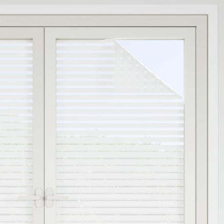 Vidaxx Fensterfolie Streifenmuster matt 45x500 cm PVC