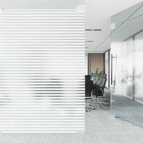 Vidaxx Fensterfolie Streifenmuster matt 60x500 cm PVC