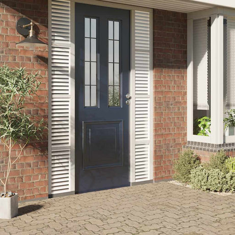 Vidaxx Fensterfolie Streifenmuster matt 90x500 cm PVC