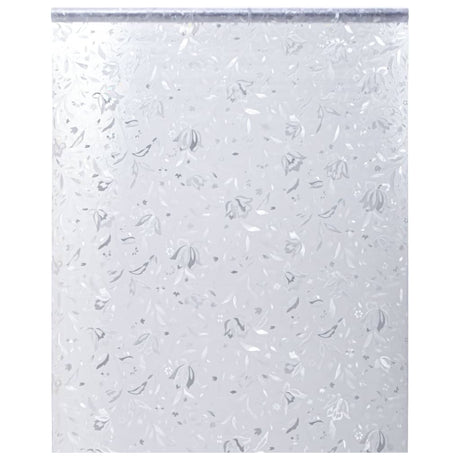 Vidaxx Fensterfolie Blumenmuster matt 45x500 cm PVC