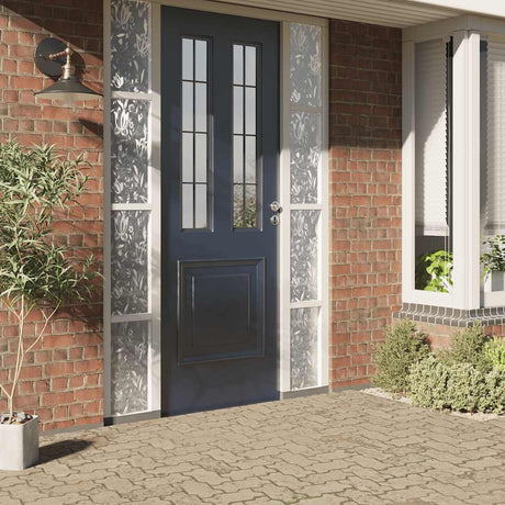 Vidaxx Fensterfolie Blumenmuster matt 45x500 cm PVC