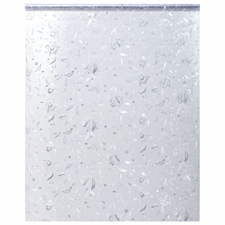 Vidaxx Fensterfolie Blumenmuster matt 60x500 cm PVC