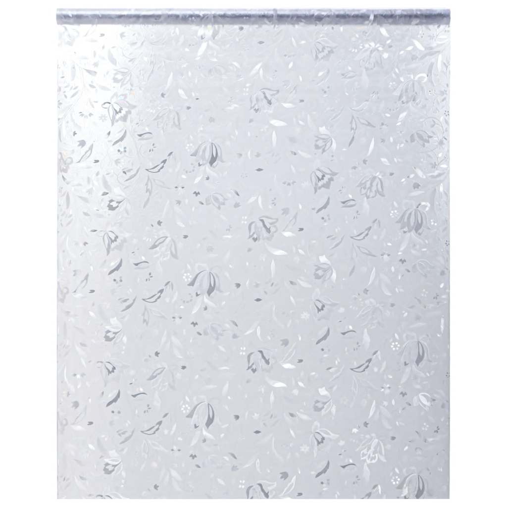 Vidaxx Fensterfolie Blumenmuster matt 90x500 cm PVC