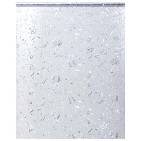 Vidaxx Fensterfolie Blumenmuster matt 90x500 cm PVC
