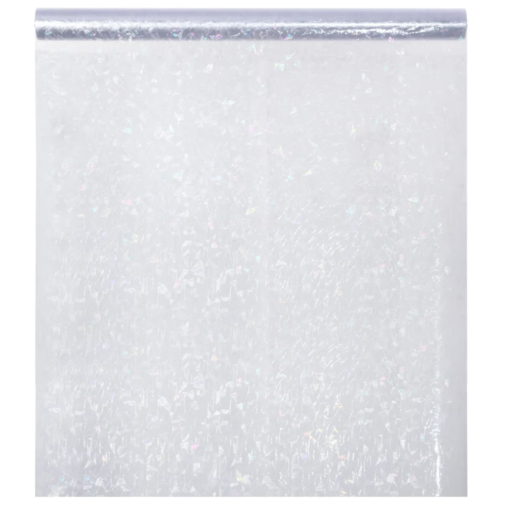 Vidaxx Fensterfolie 3D Regenbogenmuster matt 90x2000 cm PVC