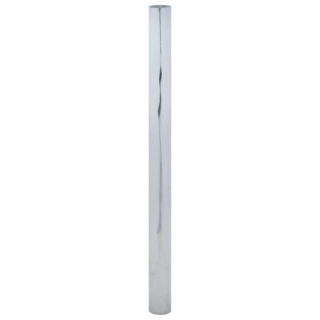 Vidaxx Solarfolie statisch reflektierend 45x500 cm PVC silberfarben