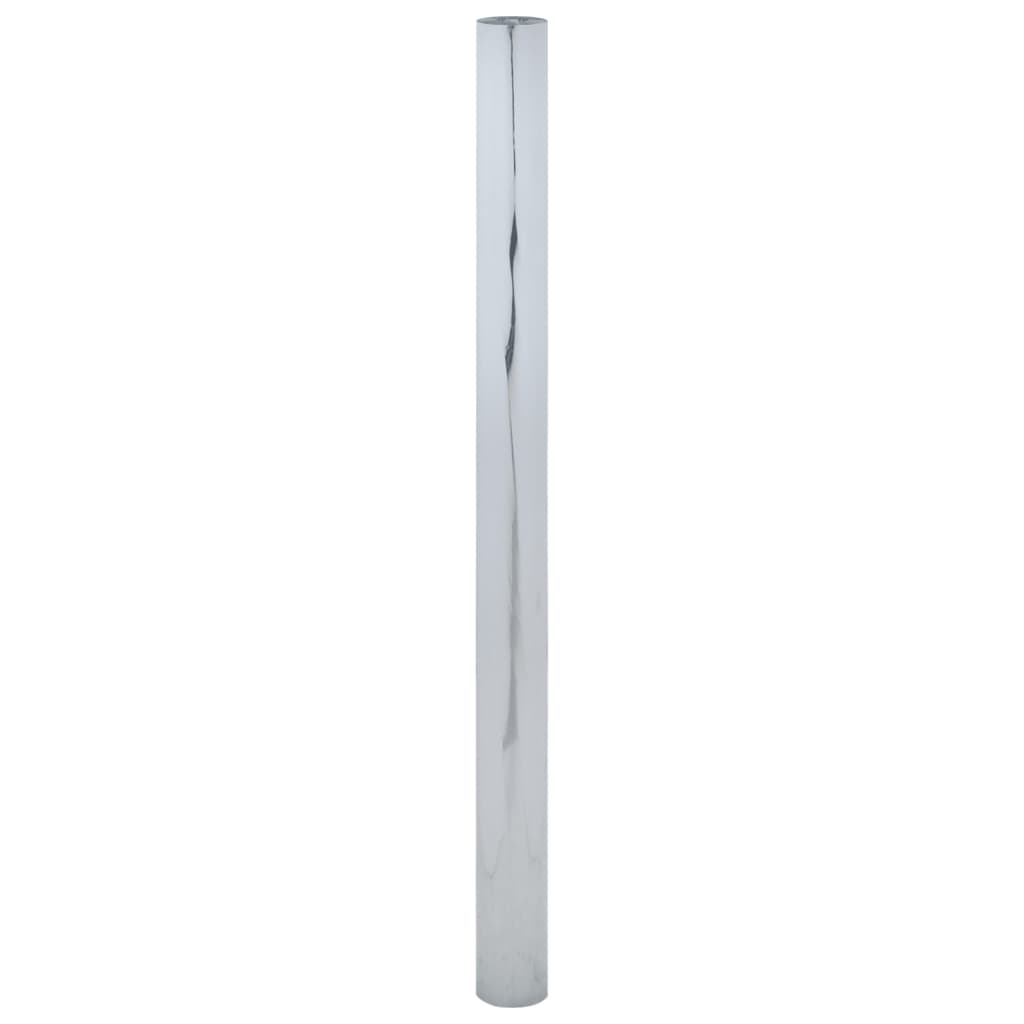 Vidaxx Solarfolie statisch reflektierend 45x2000 cm PVC silberfarben