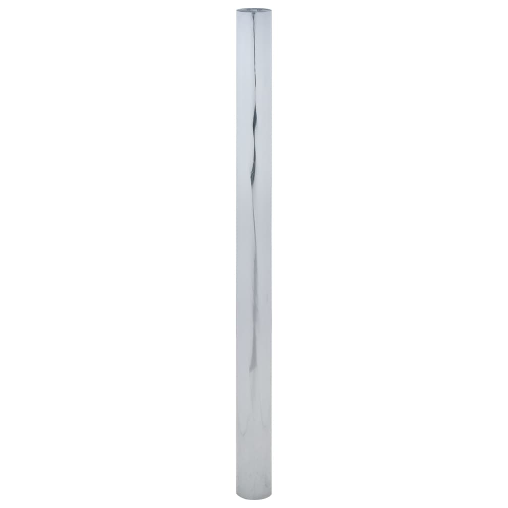 Vidaxx Solarfolie statisch reflektierend 60x500 cm PVC silberfarben