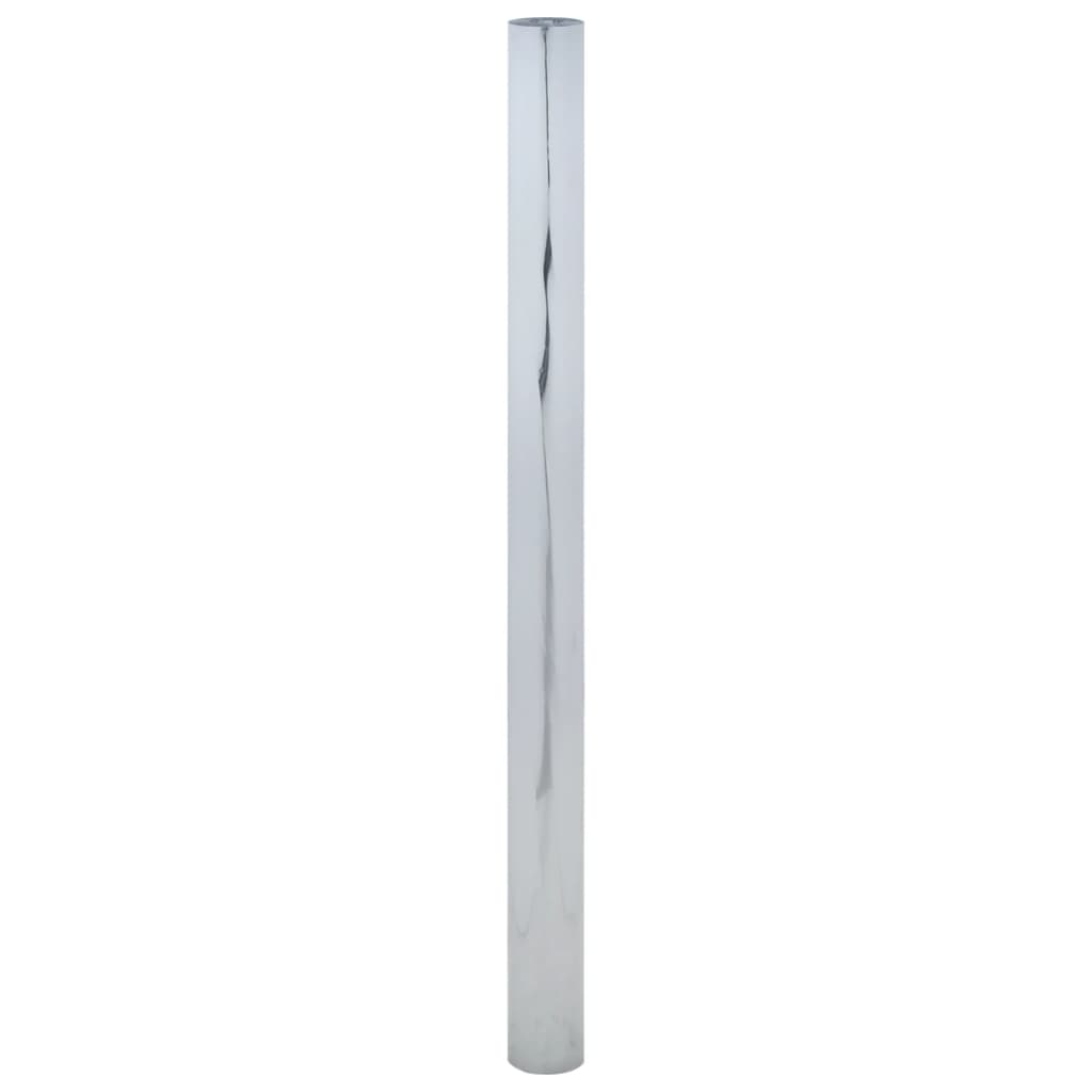 Vidaxx Solarfolie statisch reflektierend 60x1000 cm PVC silberfarben