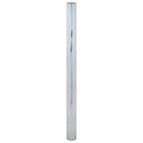 Vidaxx Solarfolie statisch reflektierend 90x500 cm PVC silberfarben