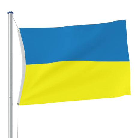 VidaXL Flagge Ukraine mit Messingösen 90x150 cm