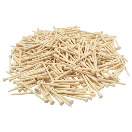 VIDAXL 1000 ST Wavtes 83 mm Bambus