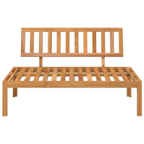 Vidaxl tuinmiddenbank pallet massief acaciahout