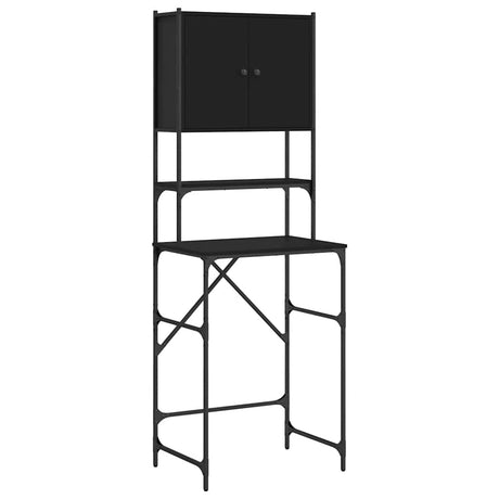 Vidaxx Waschmaschinenschrank 68x48,5x194 cm schwarz