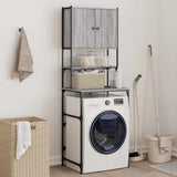 Vidaxx Waschmaschinenschrank 68x48,5x194 cm Sonoma-Eiche grau