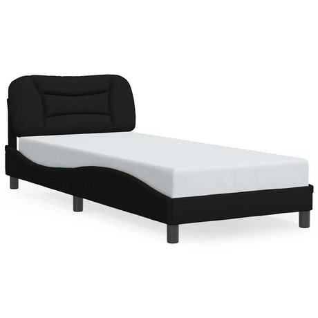 Vidaxl bedframe zonder matras hvar 80x200 cm stof zwart